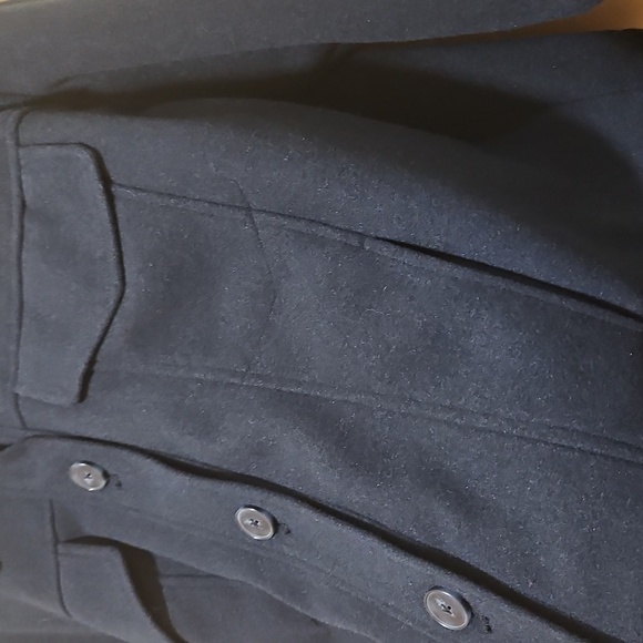 NWT NINE WEST Women's Navy Blue Cozy Button Front Jacket - Casual Jacket, SizeXL - Picture 8 of 10